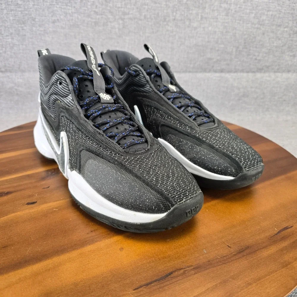 Nike Cosmic Unity 2 Mens Basketball Shoes Black White DH1537-003 Mid Top Sneaker